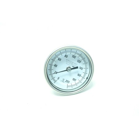 Trend 3In 1/4In 4In 0-200C Npt Bimetal Thermometer 33